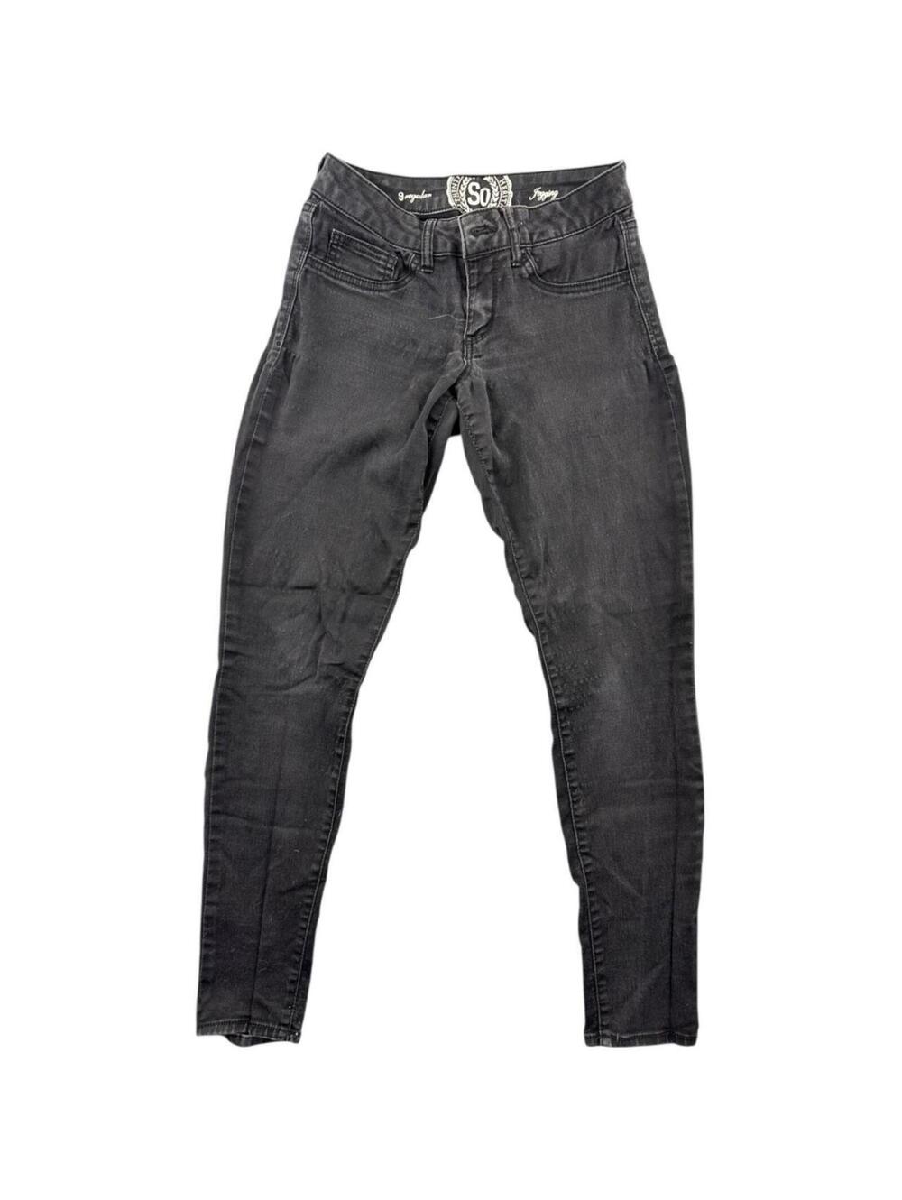 So Black Jeggings